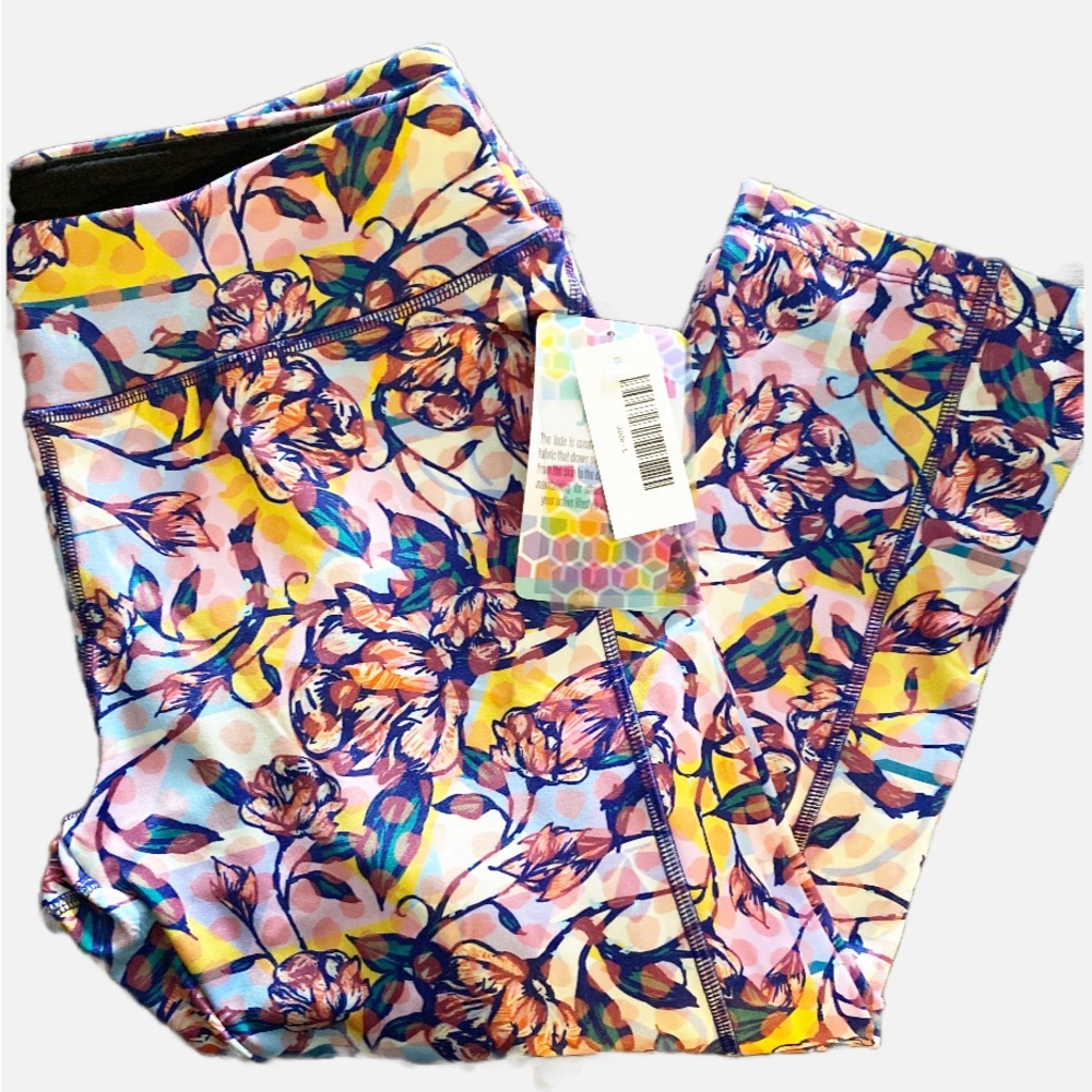 NEW with tags LulaRoe Large Jade athletic leggings 💜
